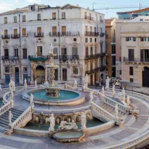 Piazza Pretoria or Piazza della Vergogna