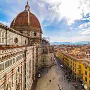Great dome of the Cathedral called Duomo, Florence