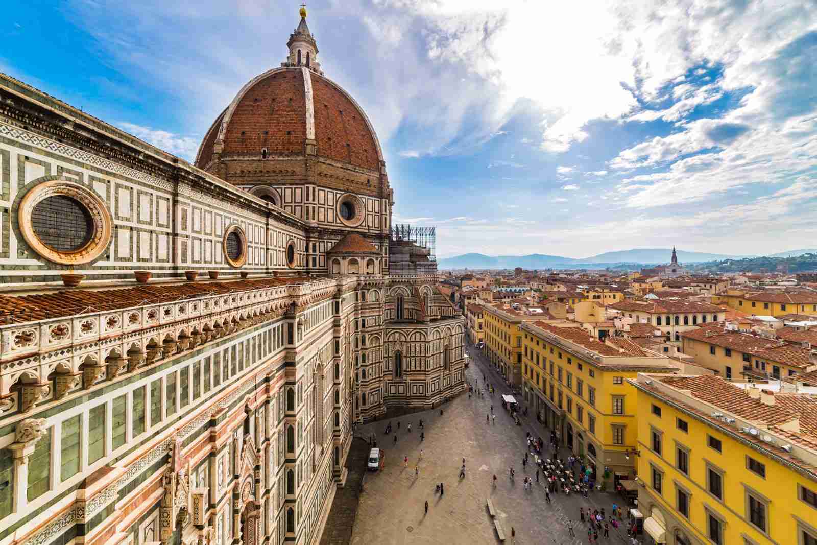 Great dome of the Cathedral called Duomo, Florence