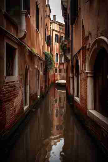 Narrow canal