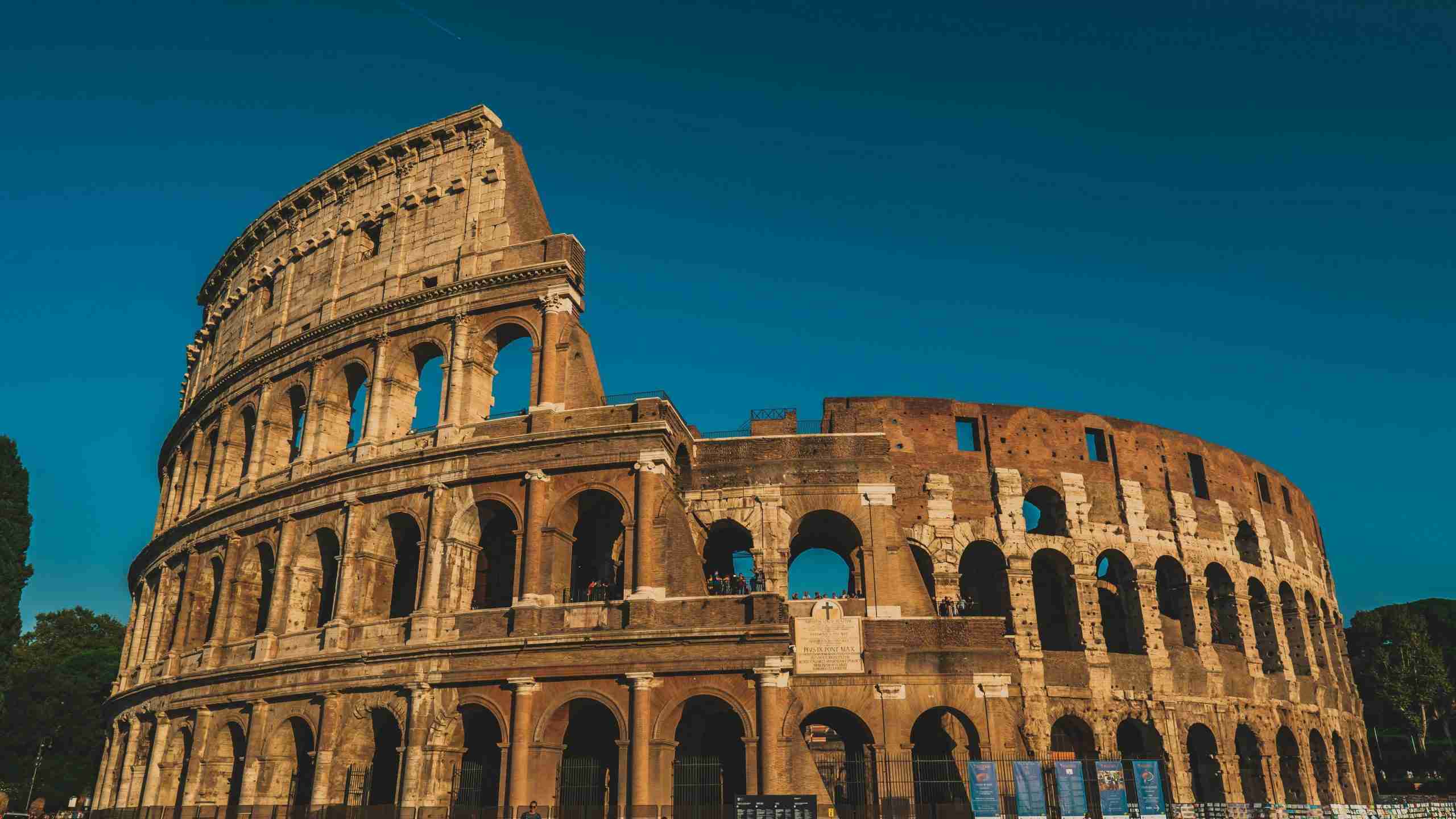 Colosseum and Fountains