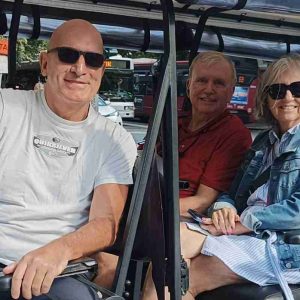 golf cart in rome