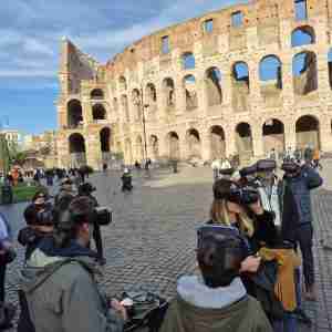 Back to the Past: Colosseum with Arena and Roman Forum W/Visor VR 3D